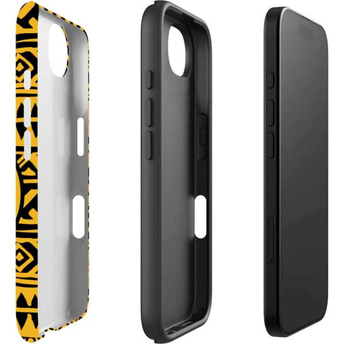 Disney The Lion King Simba Timon and Pumba Tribal Print iPhone 16e Impact Case