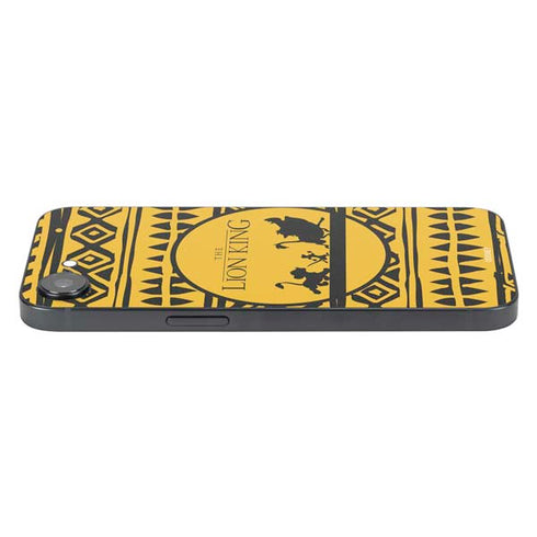 Disney The Lion King Simba Timon and Pumba Tribal Print iPhone 16e Skin