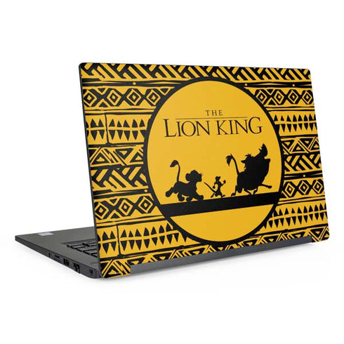 Disney The Lion King Simba Timon and Pumba Tribal Print Dell Latitude Skin