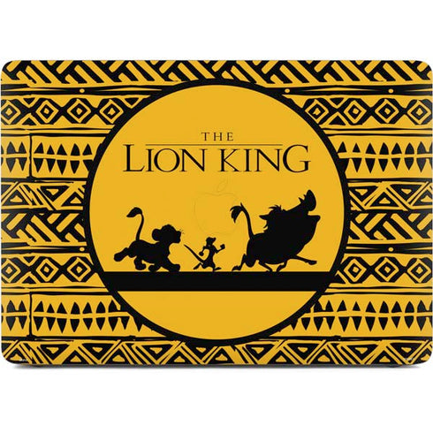 Disney The Lion King Simba Timon and Pumba Tribal Print Apple MacBook Air Skin
