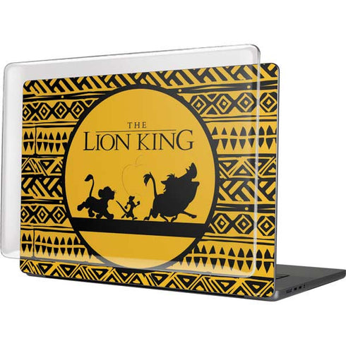 Disney The Lion King Simba Timon and Pumba Tribal Print MacBook Cases