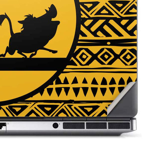 Disney The Lion King Simba Timon and Pumba Tribal Print Dell Precision Skin