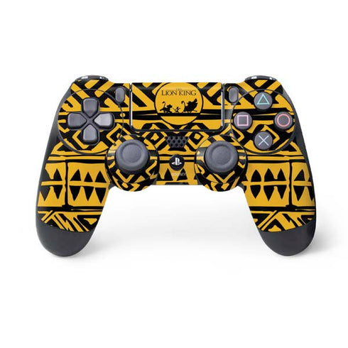 Disney The Lion King Simba Timon and Pumba Tribal Print PlayStation PS4 Skins