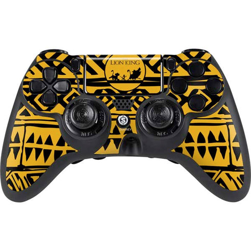 Disney The Lion King Simba Timon and Pumba Tribal Print PlayStation PS4 Skins