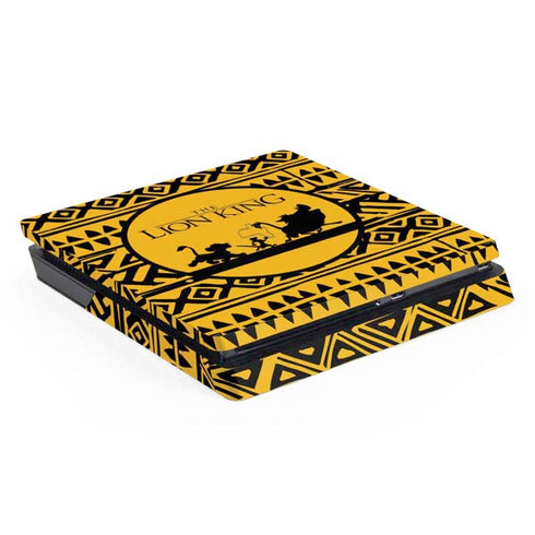 Disney The Lion King Simba Timon and Pumba Tribal Print PlayStation PS4 Skins