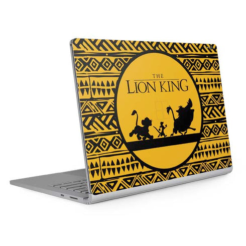 Disney The Lion King Simba Timon and Pumba Tribal Print Surface Book 2 15in Skin