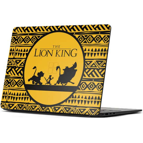 Disney The Lion King Simba Timon and Pumba Tribal Print Surface Laptop 7 13.8in Skin