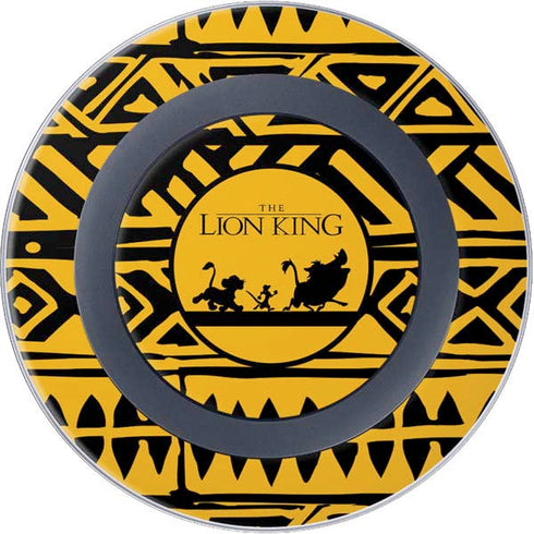 Disney The Lion King Simba Timon and Pumba Tribal Print Wireless Charger Skin