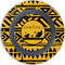 Disney The Lion King Simba Timon and Pumba Tribal Print Wireless Charger Skin