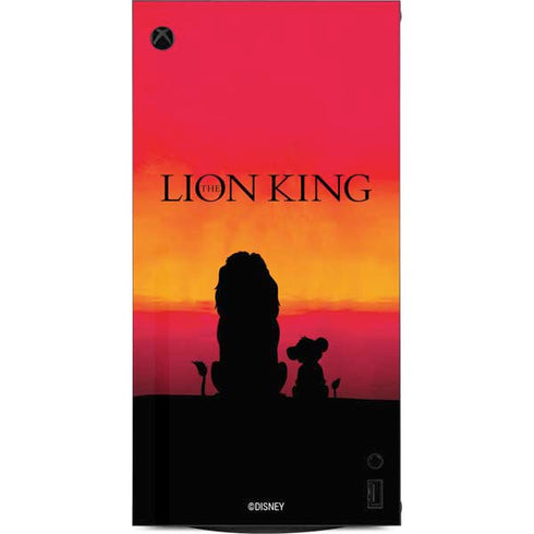 Disney The Lion King Movie Poster Art XBox Series X Digital Edition Console Skin