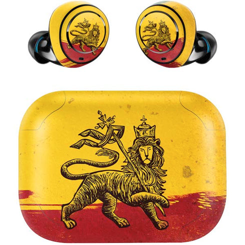 The Lion of Judah Rasta Flag Amazon Echo Buds Skin