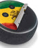 The Lion of Judah Rasta Flag Amazon Echo Dot Skin