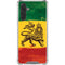 The Lion of Judah Rasta Flag Galaxy A17 Clear Case