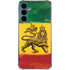 The Lion of Judah Rasta Flag Galaxy A55 5G Clear Case