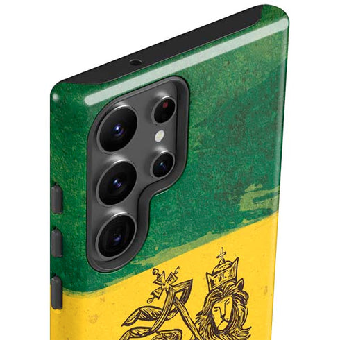 The Lion of Judah Rasta Flag Galaxy S23 Ultra Pro Case