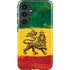The Lion of Judah Rasta Flag Galaxy S25 Impact Case