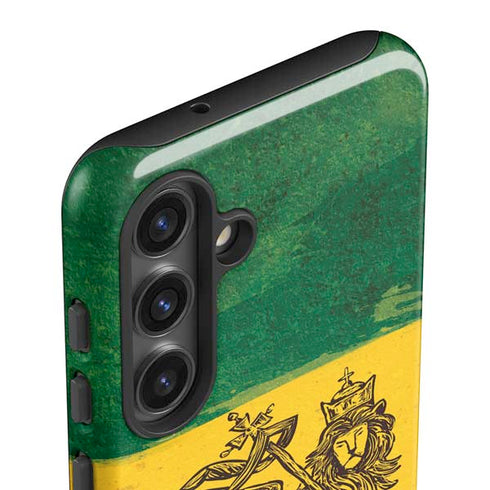 The Lion of Judah Rasta Flag Galaxy S25 Impact Case