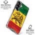 The Lion of Judah Rasta Flag Galaxy S26 Clear Case