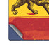 The Lion of Judah Rasta Flag Galaxy Z Fold6 Skin
