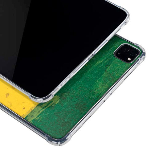 The Lion of Judah Rasta Flag iPad Pro 11in (2024) Clear Case