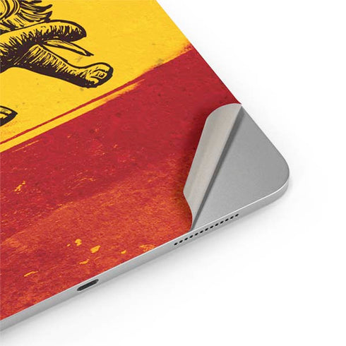 The Lion of Judah Rasta Flag iPad Pro 13in M4 (2024) Skin