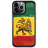 The Lion of Judah Rasta Flag iPhone Cases