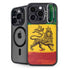 The Lion of Judah Rasta Flag iPhone 13 Pro Max Kickstand Case