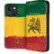 The Lion of Judah Rasta Flag iPhone 14 Folio Case
