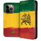 The Lion of Judah Rasta Flag iPhone 14 Pro Folio Case