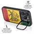 The Lion of Judah Rasta Flag iPhone 14 Pro Max Kickstand Case