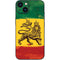 The Lion of Judah Rasta Flag iPhone 15 Skin