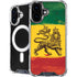 The Lion of Judah Rasta Flag iPhone 16 MagSafe Case