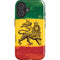 The Lion of Judah Rasta Flag iPhone 16 Magsafe Impact Case