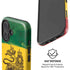 The Lion of Judah Rasta Flag iPhone 16 Magsafe Impact Case