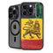 The Lion of Judah Rasta Flag iPhone 16 Pro Kickstand Case