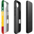 The Lion of Judah Rasta Flag iPhone 16e Impact Case