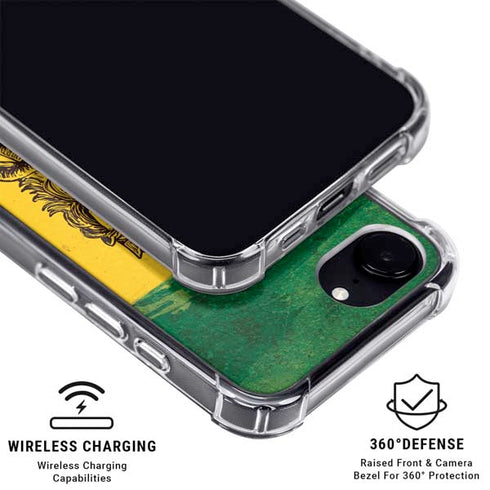 The Lion of Judah Rasta Flag iPhone 16e MagSafe Case