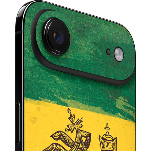 The Lion of Judah Rasta Flag iPhone 17 Air Skin