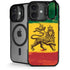 The Lion of Judah Rasta Flag iPhone 17 Kickstand Case