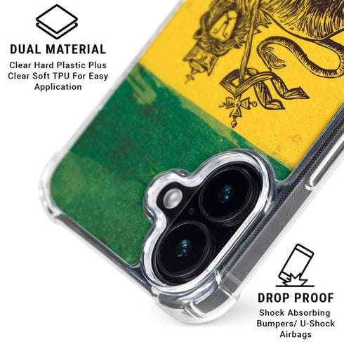 The Lion of Judah Rasta Flag iPhone 17 MagSafe Case