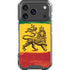 The Lion of Judah Rasta Flag iPhone 17 Pro Clear Case