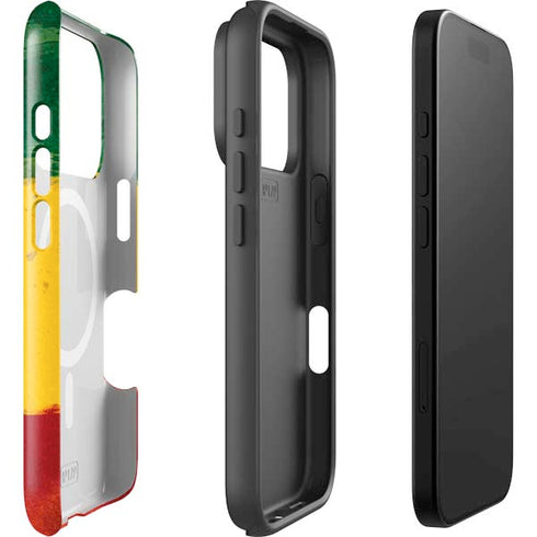 The Lion of Judah Rasta Flag iPhone 17 Pro Magsafe Impact Case