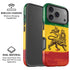 The Lion of Judah Rasta Flag iPhone 17 Pro Magsafe Impact Case