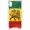 The Lion of Judah Rasta Flag iPhone XS Clear Case