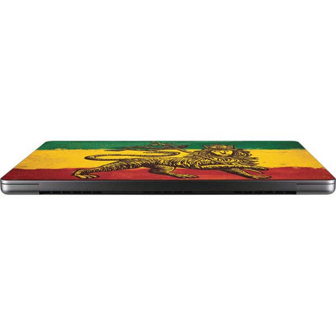 The Lion of Judah Rasta Flag Apple MacBook Pro 14-inch Skin