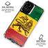 The Lion of Judah Rasta Flag Moto G Power 5G (2024) Clear Case