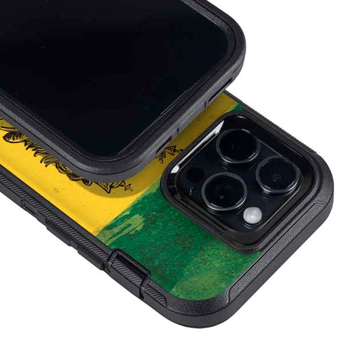 The Lion of Judah Rasta Flag Otterbox Defender iPhone Skin