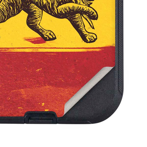 The Lion of Judah Rasta Flag Otterbox Defender iPhone Skin
