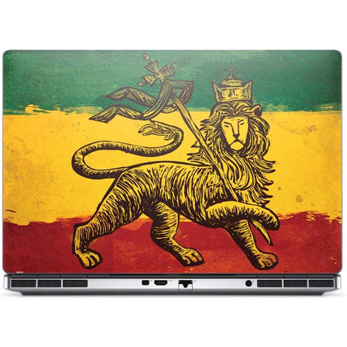 The Lion of Judah Rasta Flag Dell Precision Skin