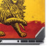 The Lion of Judah Rasta Flag Dell Precision Skin